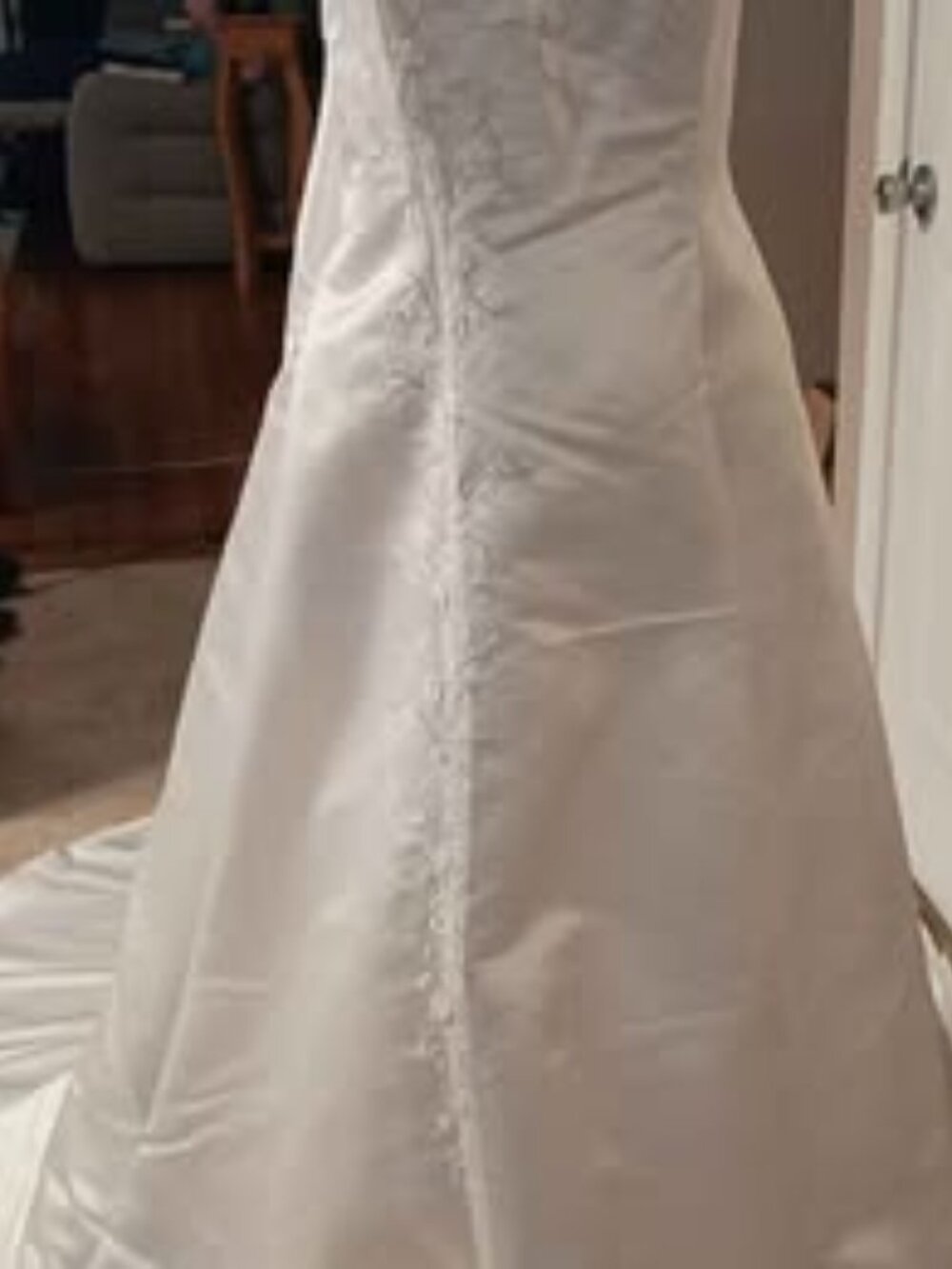 Cosmobella by Demetrios A Line Wedding Dress Style 7230 Size 20